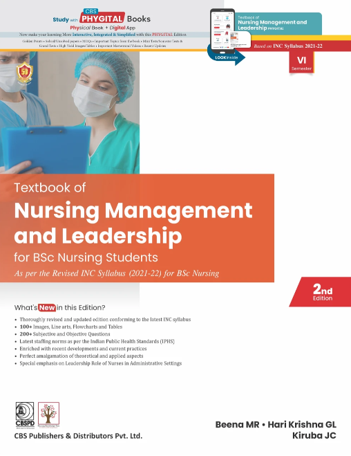 Textbook of Nursing Management and Leadership for Bsc Nursing Students 
